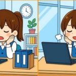 Super łamigłówka: znajdź 3 różnice na zdjęciu kobiety w biurze w 45 sekund Super łamigłówka: znajdź 3 różnice na zdjęciu kobiety w biurze