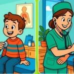 Test IQ: znajdź 3 różnice na zdjęciu pielęgniarki w 31 sekund. Test IQ: znajdź 3 różnice na zdjęciu pielęgniarki w 31