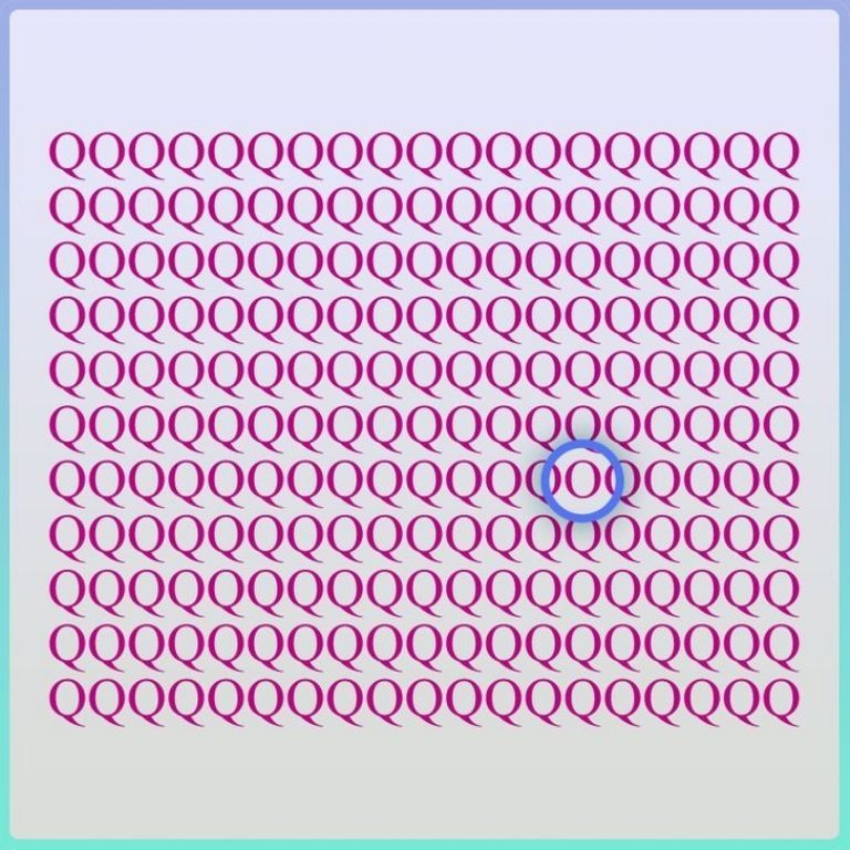 Trudna łamigłówka IQ: tylko szczęśliwcy znajdą ukrytą literę 