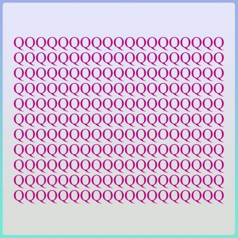 Wymagająca łamigłówka IQ: tylko szczęśliwcy znajdą ukrytą literę 