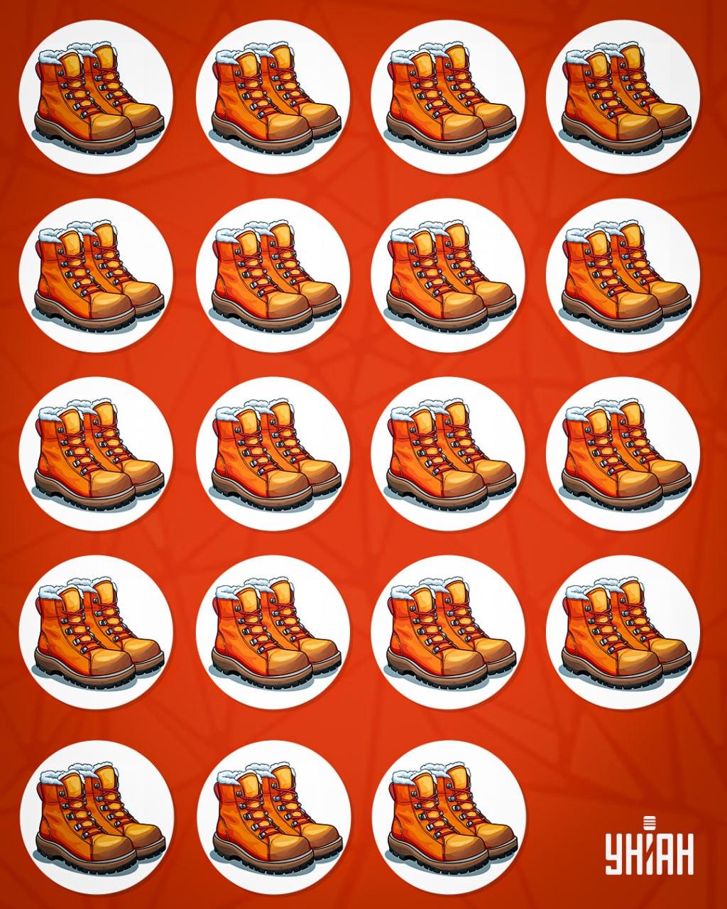 Znajdź dziwną parę butów w mniej niż 10 sekund / kolaż Moje