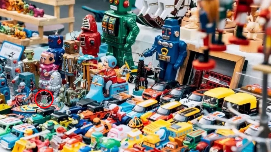 Zabawki, ilustracja optyczna