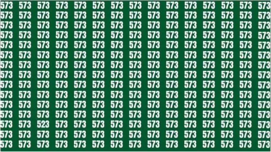 Iluzja optyczna z liczbami