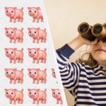 Zaskakująco trudna łamigłówka: musisz znaleźć dziwnego prosiaka wśród 108 innych w 8 sekund. Zaskakująco trudna łamigłówka: musisz znaleźć dziwnego prosiaka wśród 108 innych